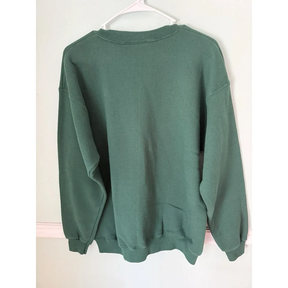 Vintage Golf Van Heusen Sweater  Mens Large Green Golf 50/50 Cotton Mix 1960s‎